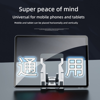 Support de téléphone rotatif à 360° en aluminium, design robot, pliable et réglable, pour iPhone, iPad, tablette, vente en gros d'usine, OEM