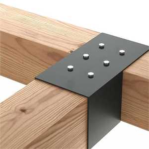 Supports de chevrons supérieurs 6x6, kit de <span class=keywords><strong>pergola</strong></span>, kit de supports de gazebo Kit de support de montage mural pour poteaux en bois <span class=keywords><strong>Connecteur</strong></span> de poteau de <span class=keywords><strong>pergola</strong></span> - Product Image 2