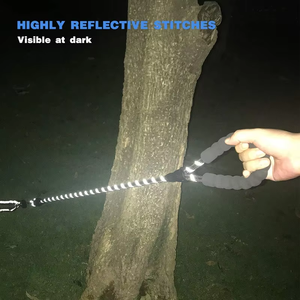 Correa Doble para Perros Nibao de Nailon, con Acoplador Doble, para Pasear Dos Perros - Product Image 3