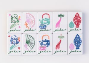 Tessere di Mahjong Americane di Lusso OEM, in Acrilico Verde, Stile Moderno, Opere d'Arte Classiche - Product Image 3