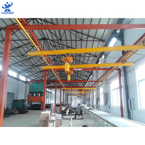 Kbk Modular Trọng lượng nhẹ cần cẩu 500kg Công suất 6M span Palăng điện CE chứng nhận - Product Image 3