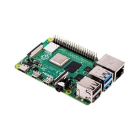 Nouveau Raspberry Pi 4 4 Go de RAM, carte de développement informatique monopuce, kit de démarrage, système d'exploitation Linux intégré, en stock