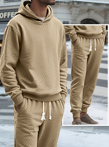 Ensemble Surdimensionné Jogger Streetwear Homme Survêtement Sweat à Capuche Pantalon de Survêtement Tenue de Sport - Product Image 2