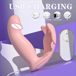 S-Hande Mainan Seks Dewasa Grosir Vibrator Celana Dalam Nirkabel yang Dapat Dipakai Vibrator Celana Dalam Kupu-kupu Bergetar untuk Wanita - Product Image 4