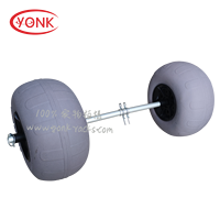 Yonk Balloon Wheels Kayak Dolly et chariots de sable, Big Beach Buggy Pneus gonflables