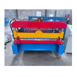 Fabrieksprijs Dakpannen Maken Machine Roller Voormalige Apparatuur Voor Geglazuurde Dakplaten