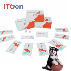 Kit de prueba veterinaria CHW Ag en casa heartworm canino heartworm prueba de prueba para heartworm en perros