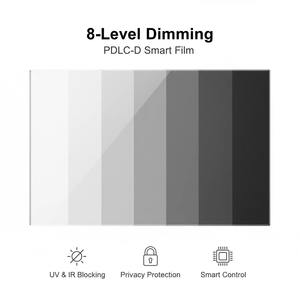 <span class=keywords><strong>Film</strong></span> intelligent en verre PDLC de luxe 0,45 mm, <span class=keywords><strong>film</strong></span> électronique XSC PDLC-D avec protection de la vie privée, <span class=keywords><strong>film</strong></span> teinté intelligent - Product Image 1