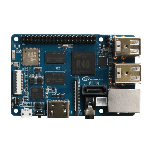 Quad Core for Cortex A7 CPU Allwinner V40 R40 Banana Pi M2 Berry Linux Single Board Computer