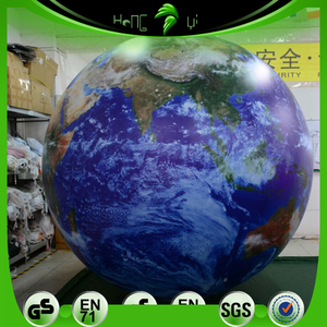 Eye-catching <span class=keywords><strong>gigante</strong></span> inflable <span class=keywords><strong>mundo</strong></span> mapa globos de helio globo planeta bolas con iluminación LED - Product Image 2