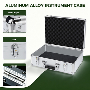 Caja de Herramientas Resistente Personalizada de Fábrica, Maleta de Aluminio para Transporte, Estuche de Aluminio para Viaje con Interior de Espuma Personalizable - Product Image 4