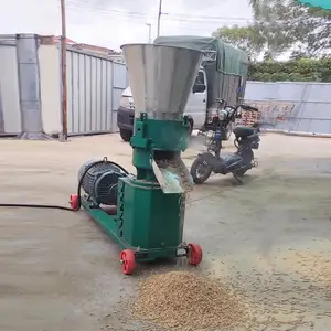 Animais pecuária aves domésticas pelota que faz a máquina fazenda grande alimentação processamento grânulo que faz a máquina para peixes