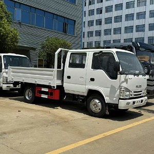 ISUZU 100P Diesel 4x2 Euro 3 Emission 2-row Cab Fence Cargo Truck for Sale - Product Image 1