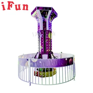 Nova Máquina Crazy Jumping Amusement Park Rides Theme Park Games Máquina rotativa 6 jogadores Happy Jumping Machine Indoor Play Zone
