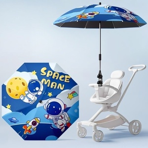 <strong>Baby</strong> Stroller Sunshade Umbrella Universal for <strong>Baby</strong> Tricycles and Push <strong>Carts</strong> Sun Protection Rain Umbrella Custom Logo - Product Image 1