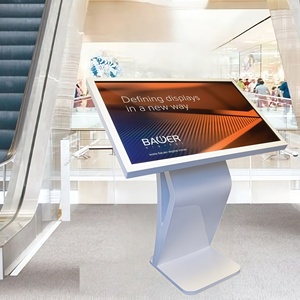 Kiosco de pie para autoservicio, mesa interactiva inteligente para publicidad, kiosco en forma de K para tiendas minoristas - Product Image 1