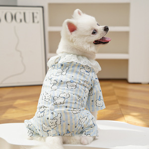 Latest Design Dog Accessories Pet <b>Clothes</b> Soft Cotton Four Legged Spring Summer <b>Clothes</b> <b>For</b> Dogs <b>Cat</b> - Product Image 6
