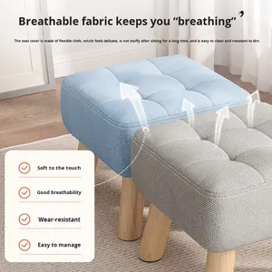 <span class=keywords><strong>Petit</strong></span> coussin doux simple tabouret à usage domestique pour salon canapé Table basse entrée chaussure changeant <span class=keywords><strong>banc</strong></span> bas assis - Product Image 3
