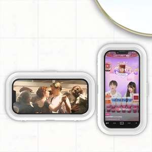 Support mural adhésif flexible et antidérapant 360° pour téléphone portable, étanche et anti-buée, compatible iPad, pour salle de bain et maison - Product Image 4