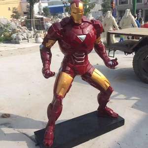 Usine grandeur nature personnages de films <span class=keywords><strong>Marvel</strong></span> <span class=keywords><strong>Comics</strong></span> galvanoplastie <span class=keywords><strong>Iron</strong></span> <span class=keywords><strong>Man</strong></span> Statue à vendre - Product Image 2