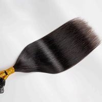 Extensions de cheveux vierges de 14 à 30 pouces, légères, en cheveux humains brésiliens, extensions de cheveux au crochet invisibles, 50 grammes, plumes droites