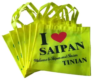 Promozionale personalizzato a buon mercato stampato immagine riciclabile PP Non tessuto Shopping Bag Tote Gifts Bag