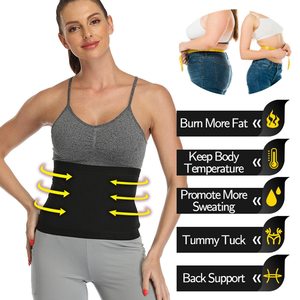 Entraîneur de taille pour femmes Shaper Sauna <span class=keywords><strong>ceinture</strong></span> de sueur taille transpiration ventre contrôle <span class=keywords><strong>ceinture</strong></span> d'entraînement <span class=keywords><strong>abdominale</strong></span> - Product Image 5