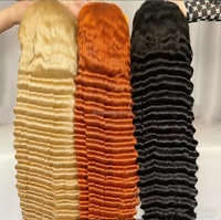 Perruque en dentelle HD sans colle en cheveux cambodgiens bruts - Cheveux vierges non traités, ligne de cheveux naturelle pré-épilée, densité 150 % pour femmes noires