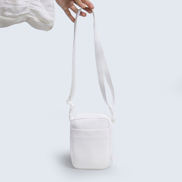 Keymay Inner Card Holder Pocket Wedding Bridesmaid Gift Multi Use Cell Phone Purse Women Shoulder Bag Small White Crossbody Bag