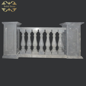 <span class=keywords><strong>Balaustrada</strong></span> <span class=keywords><strong>de</strong></span> <span class=keywords><strong>piedra</strong></span> <span class=keywords><strong>de</strong></span> basalto negro pulido, <span class=keywords><strong>precio</strong></span> barato, personalizado, diseño moderno - Product Image 2