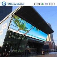 Pantalla LED para Exteriores P10 Delgada y Ligera de 960X960, Señalización Digital LED Comercial y Pantallas Publicitarias