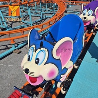 Manège Crazy Mouse, montagnes russes avec virages rapides et chutes palpitantes, à vendre