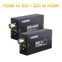 Adaptateur HDMI vers 3G SDI BNC Convertisseur vidéo 1080P Adaptateur convertisseur vidéo 3G SDI vers HDMI