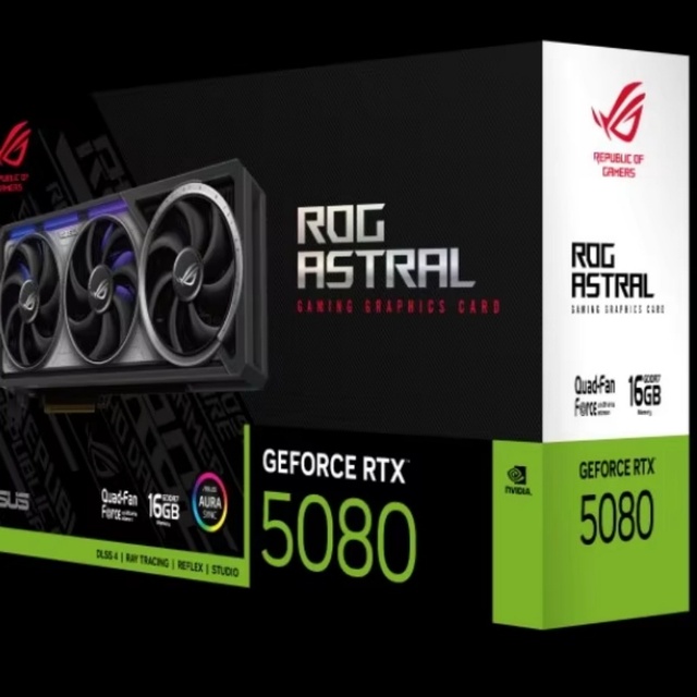 2025 Newest TUF GAMING GeForce RTX 5080 16GB GDDR7 Fan Desktop Graphics Card PCIe 5.0 3-Port DP Outputs 10752 CUDA Cores 30Gbps