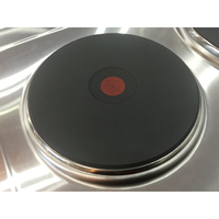 Hôtel Restaurant Équipement De Cuisine Fournitures En Acier Inoxydable Chauffage Électrique Cuisson Gamme 4 Plaque Chauffante Cuisinière