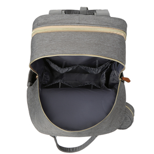 Mercado de Europa Venta caliente impermeable viaje plegable multifunción moda momia cuna mochilas mochila bolsa de pañales para mamá - Product Image 4