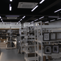 Dekorasi rumah meja atas disesuaikan gaya Modern MDF bingkai foto kayu tampilan Modern bingkai foto