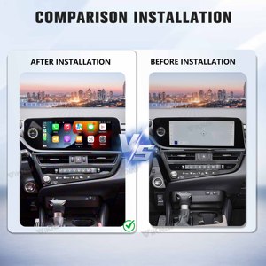 Decodificador de Coche Viknav con Android 13 para Lexus <span class=keywords><strong>ES</strong></span> 2018-2023, Apple CarPlay Inalámbrico, Android Auto, Navegación GPS, Reproductor Multimedia - Product Image 2