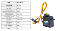 Servo RC de Metal Ligero de 14g, 6V, 2.3kg, 180 Grados, Motor Digital PWM para Micro Aviones, Barcos, Coches, Robots, DIY