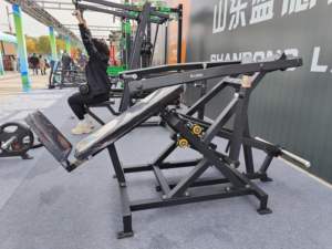 Máquina de <span class=keywords><strong>Press</strong></span> de Pecho <span class=keywords><strong>Inclinado</strong></span> con Carga de Placas, Equipo Profesional de Entrenamiento de Fuerza con Barras de Pesas Estándar de 50 mm - Product Image 5