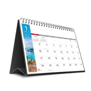 Wholesale Custom Advertising Promotional Desk Table Calendar Printing Cheap Wall Calendars