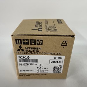 โมดูลอินพุตแบบอนาล็อก Mitsubishi PLC FX2N-2AD ของแท้ใหม่ 100% - Product Image 1