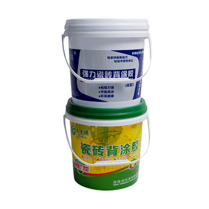 Secchio in Plastica Sigillato Ermeticamente per Alimenti, Personalizzabile, Trasparente, Bianco, Rosso, Verde, <span class=keywords><strong>Blu</strong></span>, da 1L a 10L, con Coperchio Antiperdita - Product Image 4