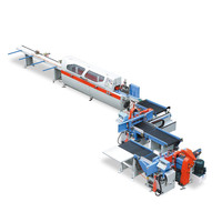 Machine automatique de menuiserie pour assemblage de doigts de meubles, nouvelle ligne électrique