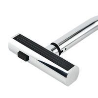 SANIPRO Robinet de cuisine en alliage de zinc à rotation 360° avec douchette extractible 3 voies et fonction cascade