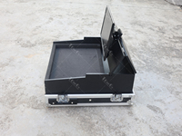 Waves eMotion LV1 Mixer Controller All-In-One Flight Case avec tiroir coulissant