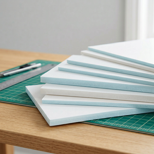 Lámina de PVC Expandido PIMA Precortada Blanca Antienvejecimiento de 1/8" x 18" x 24" (Paquete de 5) para Tableros de Mesa, Letreros POP y Señalización Minorista - Product Image 1