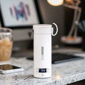 Taza Eléctrica Inteligente para Calentar Agua, Taza Aislante Integrada, Hervidor Portátil de Viaje con Ajuste de Temperatura, Taza Calentadora de 450 ml - Product Image 5