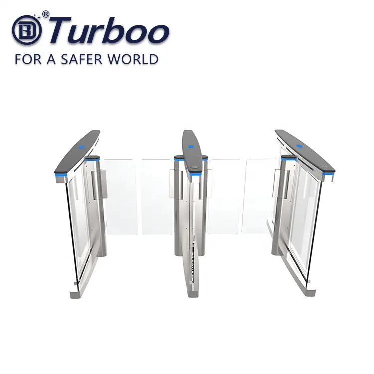 Turboo Speed Gate Zugangs kontrolle Swing Barrier Drehkreuz tor und optische Gesichts erkennung für die Eingangs kontrolle