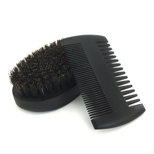 Prix de gros : Peigne à dents larges en bois noir personnalisé, Kits de soin de la <span class=keywords><strong>barbe</strong></span>, Ensembles <span class=keywords><strong>brosse</strong></span> et peigne pour <span class=keywords><strong>barbe</strong></span> homme - Product Image 3